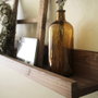 Hanah Home Raf333 Estantería de Pared de Madera Maciza